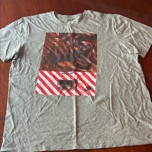 Nike Gray Graphic Men's T-Shirt size XL